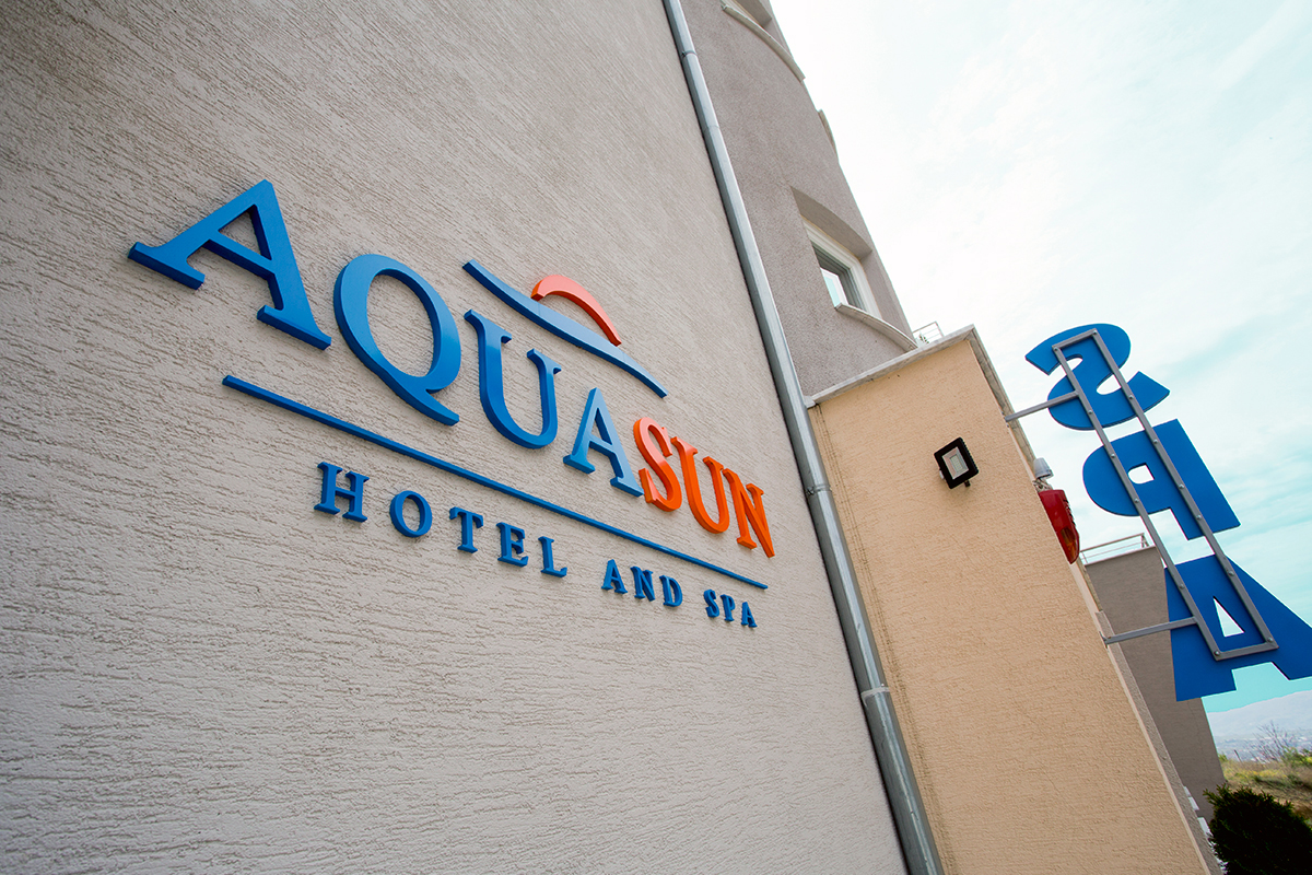 3D брандиране за AquaSun Hotel and Spa