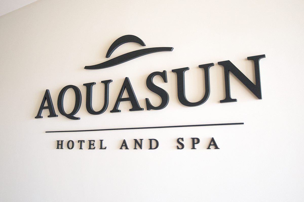 3D брандиране за AquaSun Hotel and Spa