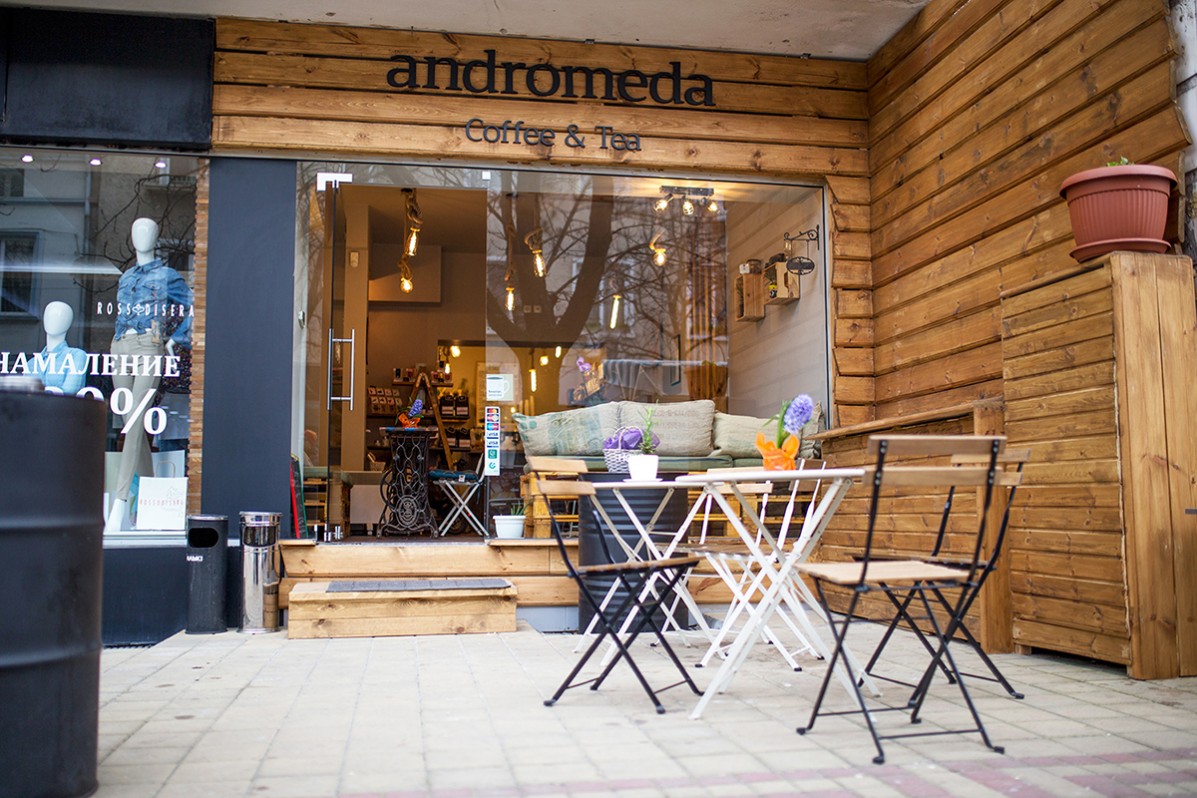 Рекламна фотография за Andromeda Coffee & Tea